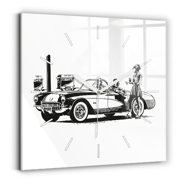 Orologio quadrato Illustrazione retrò