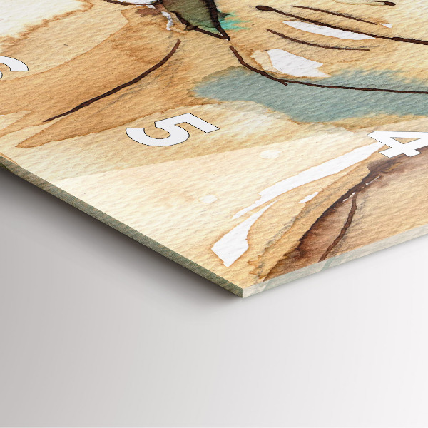 Orologio quadrato Donna Astratta