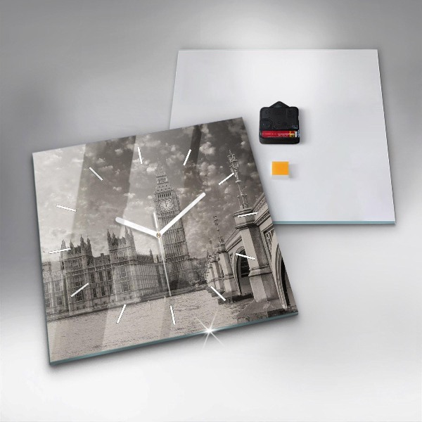 Orologio quadrato Londra Inghilterra Big Ben
