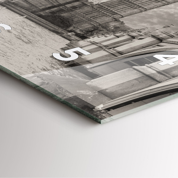 Orologio quadrato Londra Inghilterra Big Ben