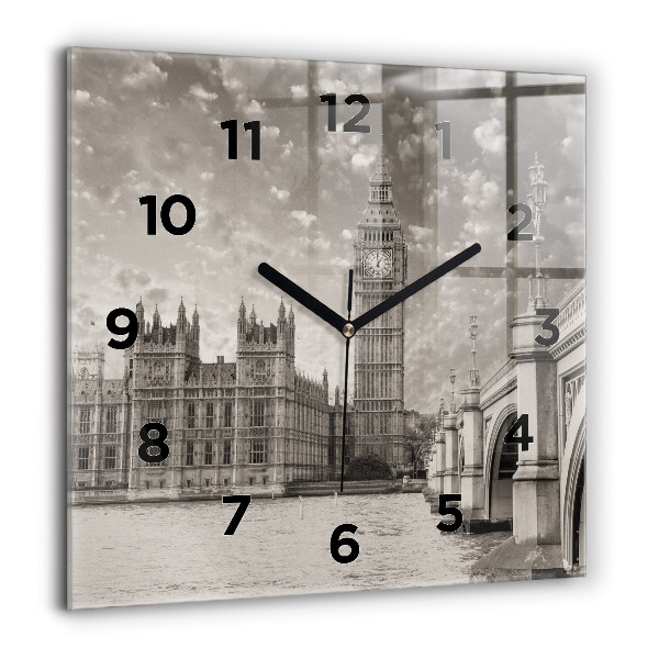 Orologio quadrato Londra Inghilterra Big Ben