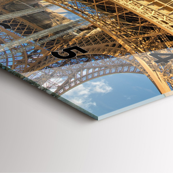 Orologio quadrato Francia Torre Eiffel