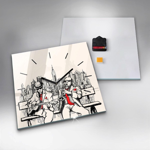 Orologio quadrato Jazz a New York