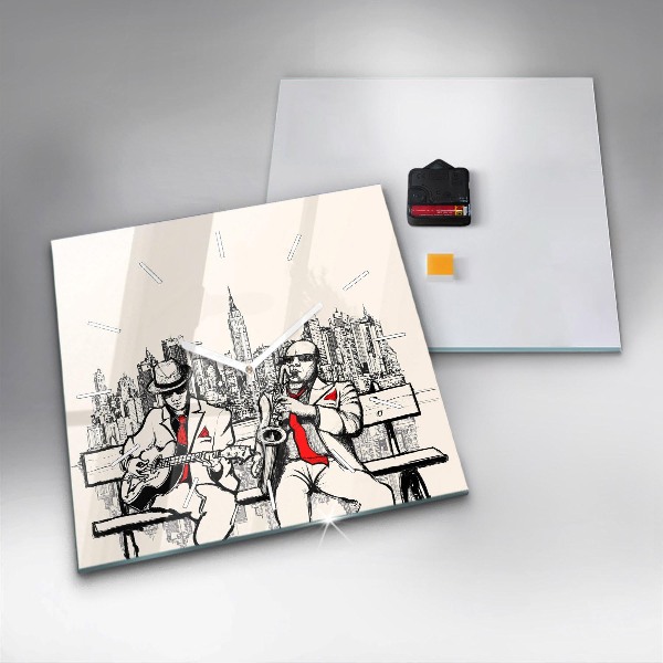 Orologio quadrato Jazz a New York