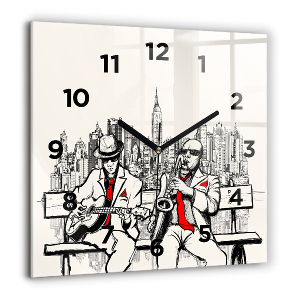 Orologio quadrato Jazz a New York