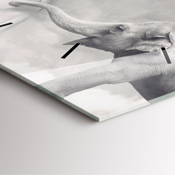 Orologio quadrato Elefante