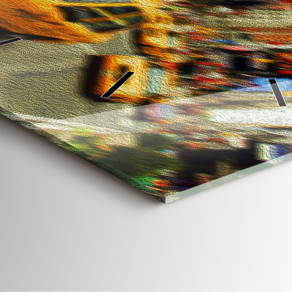 Orologio quadrato in vetro Taxi di New York City