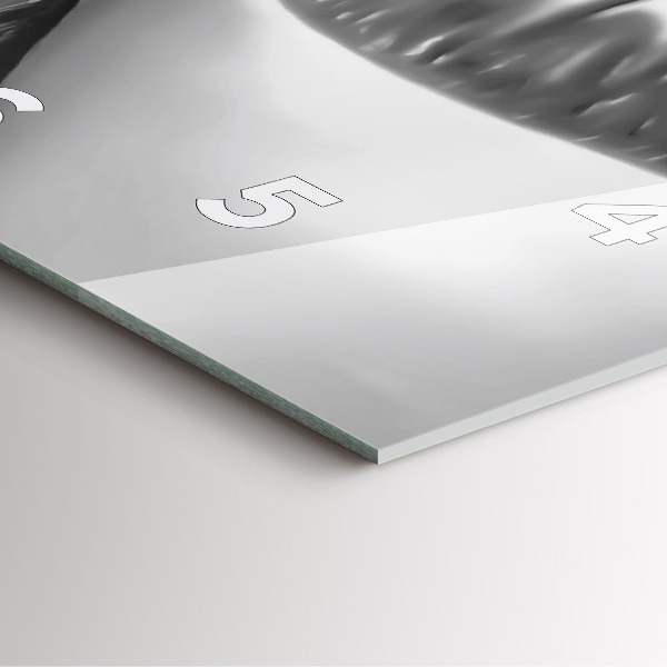 Orologio quadrato Labbra di donna