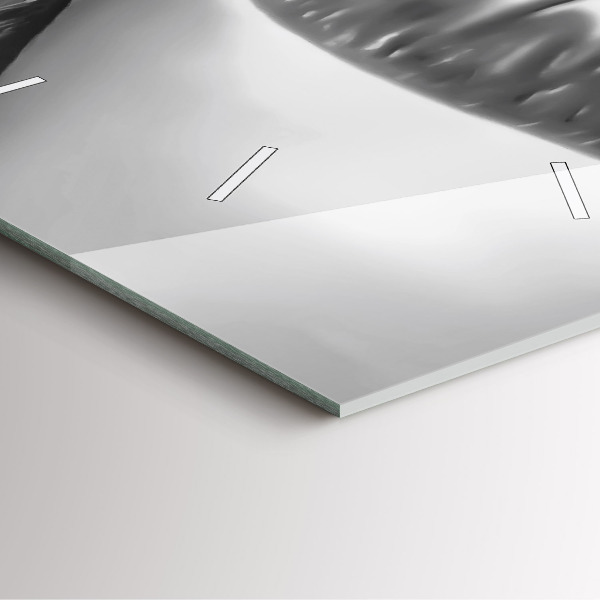 Orologio quadrato Labbra di donna