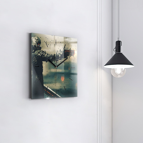 Orologio quadrato Gioco di armi letali