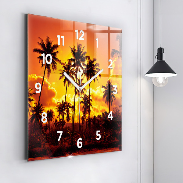 Orologio quadrato Thailandia Klong Prao Beach