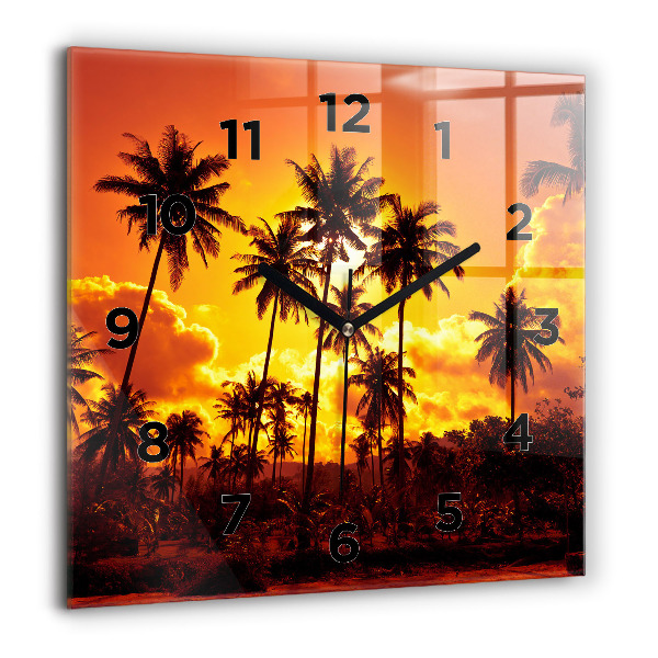 Orologio quadrato Thailandia Klong Prao Beach