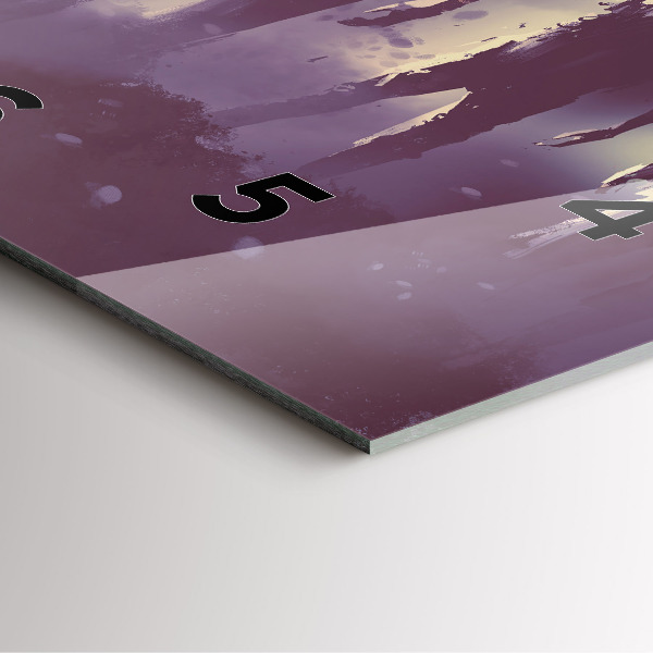 Orologio quadrato Zombie di notte - Halloween