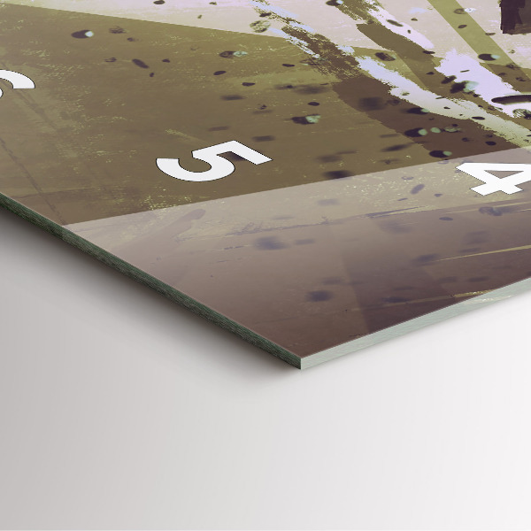 Orologio quadrato Combattimento tra robot e samurai