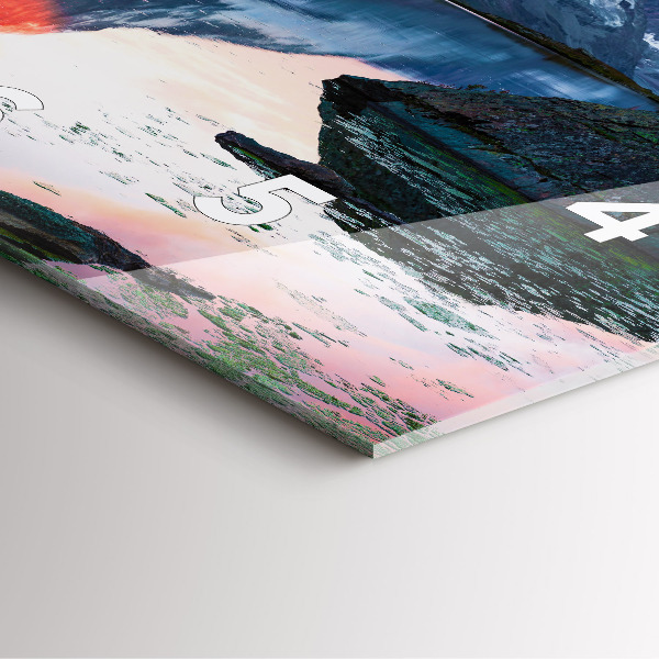 Orologio quadrato Stellisee lago Cervino