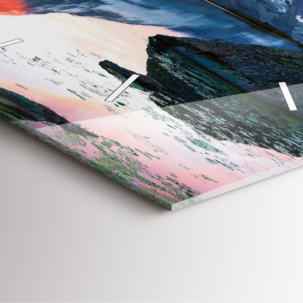 Orologio quadrato Stellisee lago Cervino