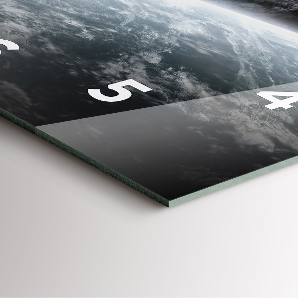 Orologio quadrato Spazio e pianeti