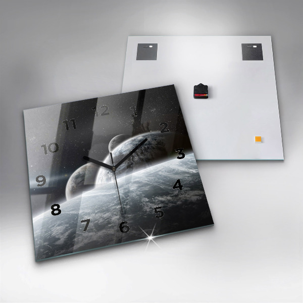 Orologio quadrato Spazio e pianeti