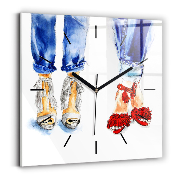 Orologio quadrato Tacchi alti da donna