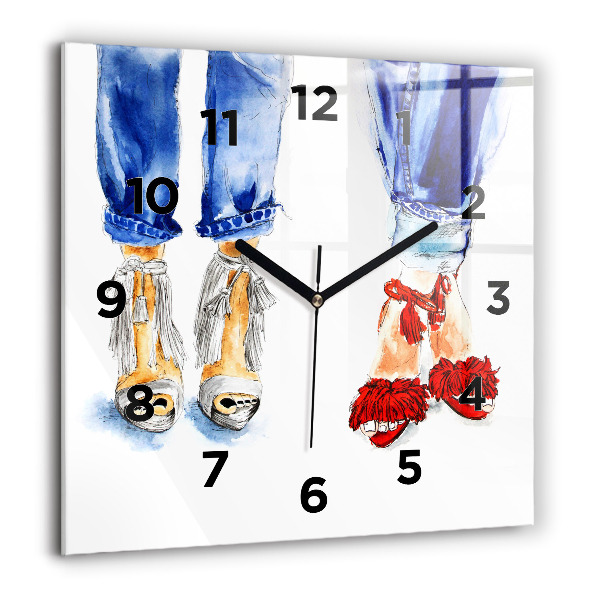Orologio quadrato Tacchi alti da donna