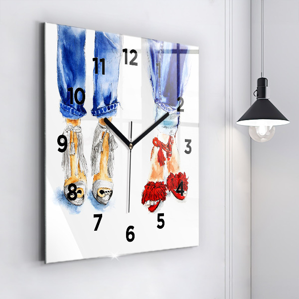 Orologio quadrato Tacchi alti da donna
