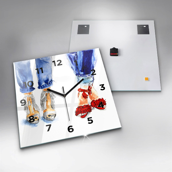 Orologio quadrato Tacchi alti da donna