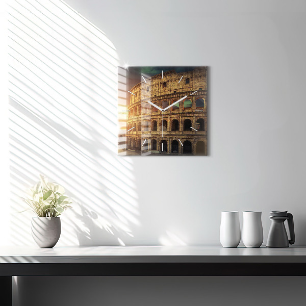 Orologio quadrato Colosseo romano