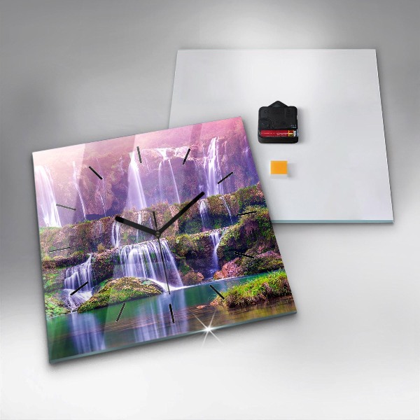 Orologio quadrato Cascata Jiulong Cina