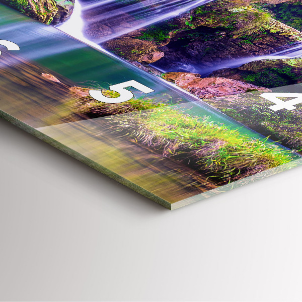 Orologio quadrato Cascata Jiulong Cina