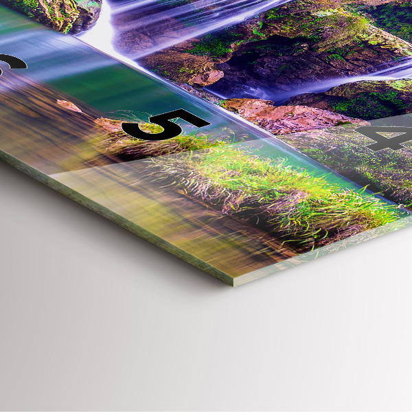 Orologio quadrato Cascata Jiulong Cina