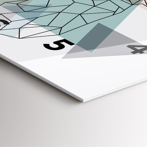 Orologio quadrato Renna stile scandinavo