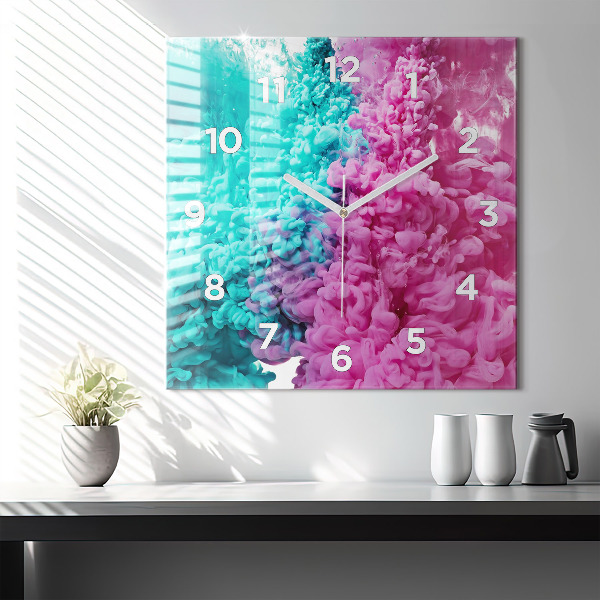 Orologio quadrato Arte moderna - macchie