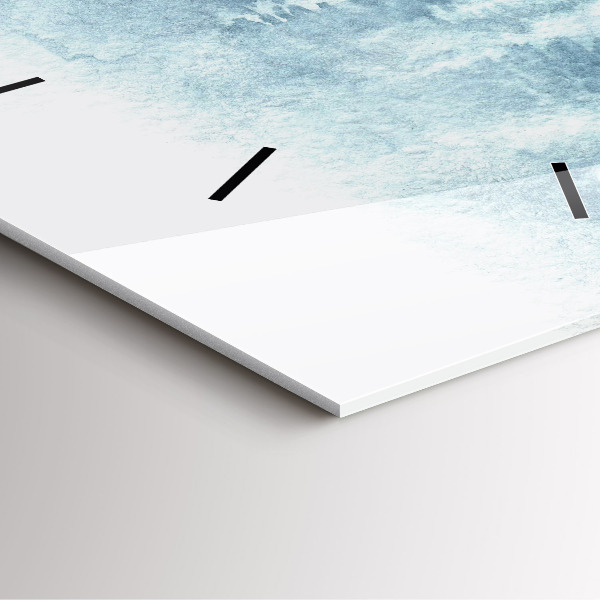 Orologio quadrato Foresta invernale