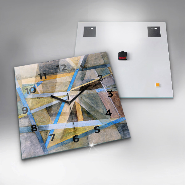 Orologio quadrato Pittura impressionista