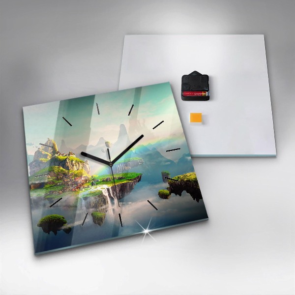 Orologio quadrato Fantasia cinese