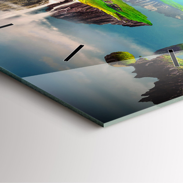 Orologio quadrato Fantasia cinese