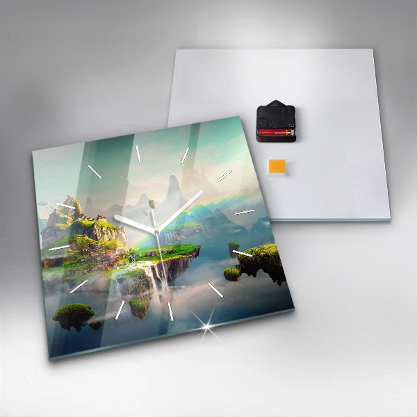 Orologio quadrato Fantasia cinese