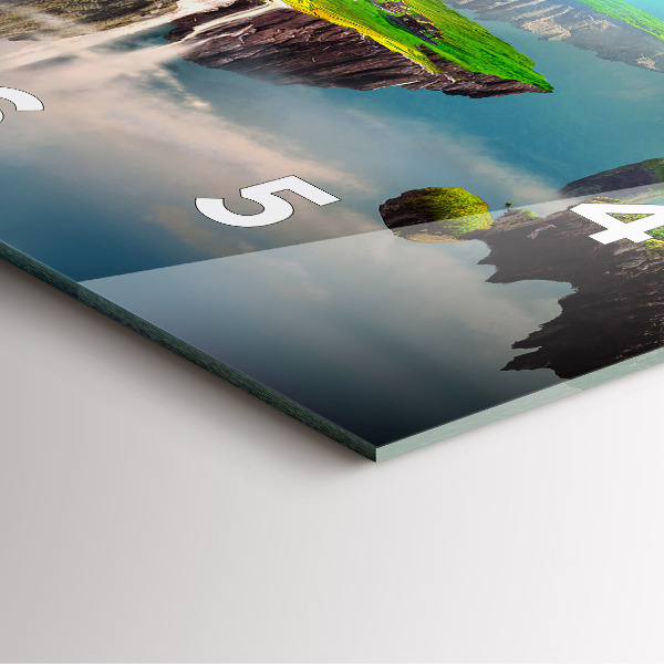 Orologio quadrato Fantasia cinese