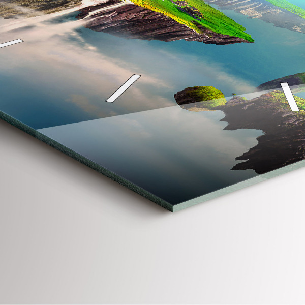 Orologio quadrato Fantasia cinese