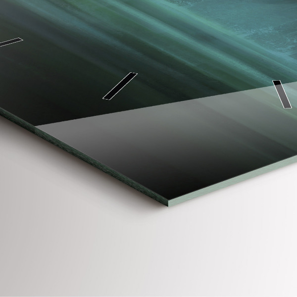 Orologio quadrato L'uomo e il mostro nella palude