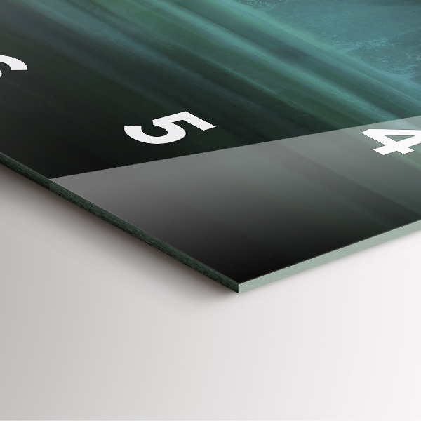 Orologio quadrato L'uomo e il mostro nella palude