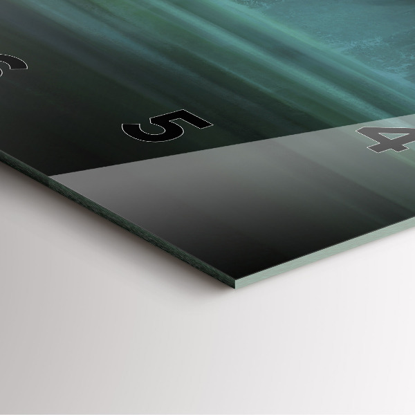 Orologio quadrato L'uomo e il mostro nella palude