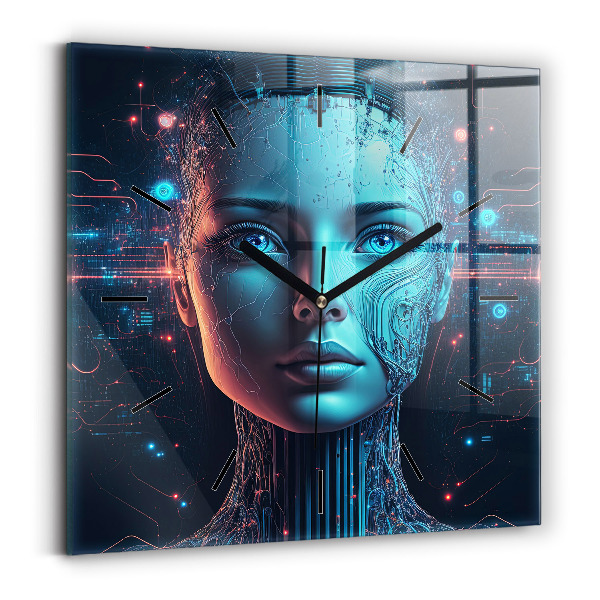 Orologio quadrato Intelligenza artificiale
