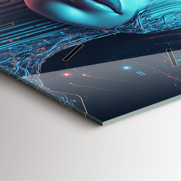 Orologio quadrato Intelligenza artificiale