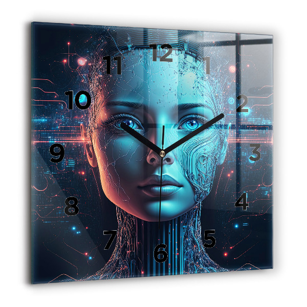 Orologio quadrato Intelligenza artificiale