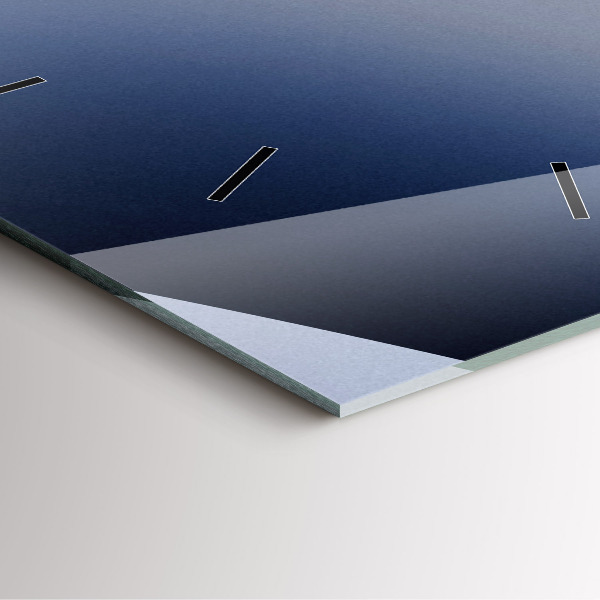 Orologio quadrato Astrazione sole