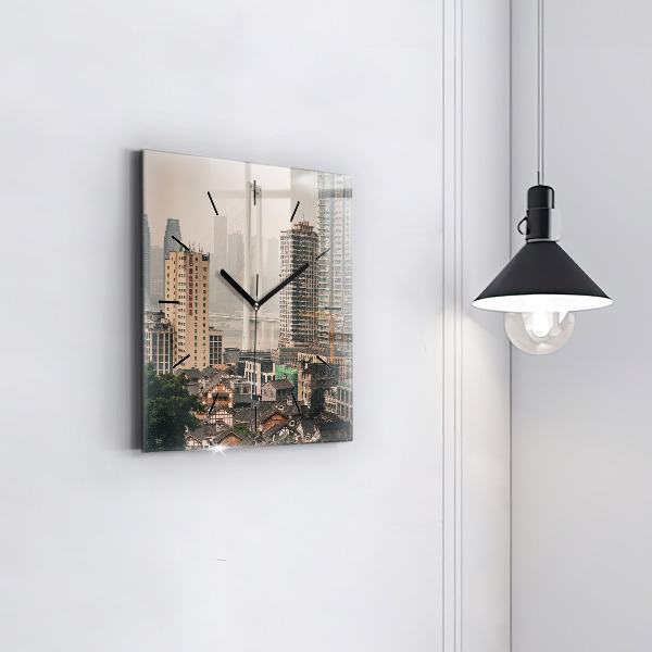 Orologio quadrato Città vecchia di Chongqing