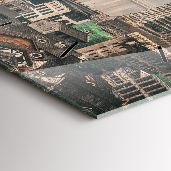 Orologio quadrato Città vecchia di Chongqing