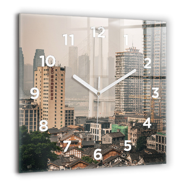 Orologio quadrato Città vecchia di Chongqing
