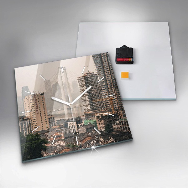 Orologio quadrato Città vecchia di Chongqing